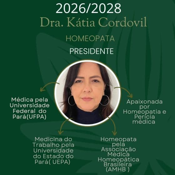 Dra. Kátia Cordovil, presidente da AMPH