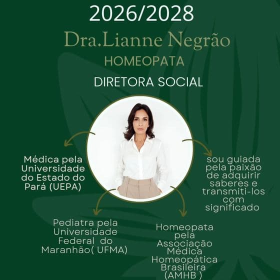 Dra. Lianne Negrão, diretora social da AMPH